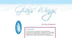 Desktop Screenshot of glasswings.com.au
